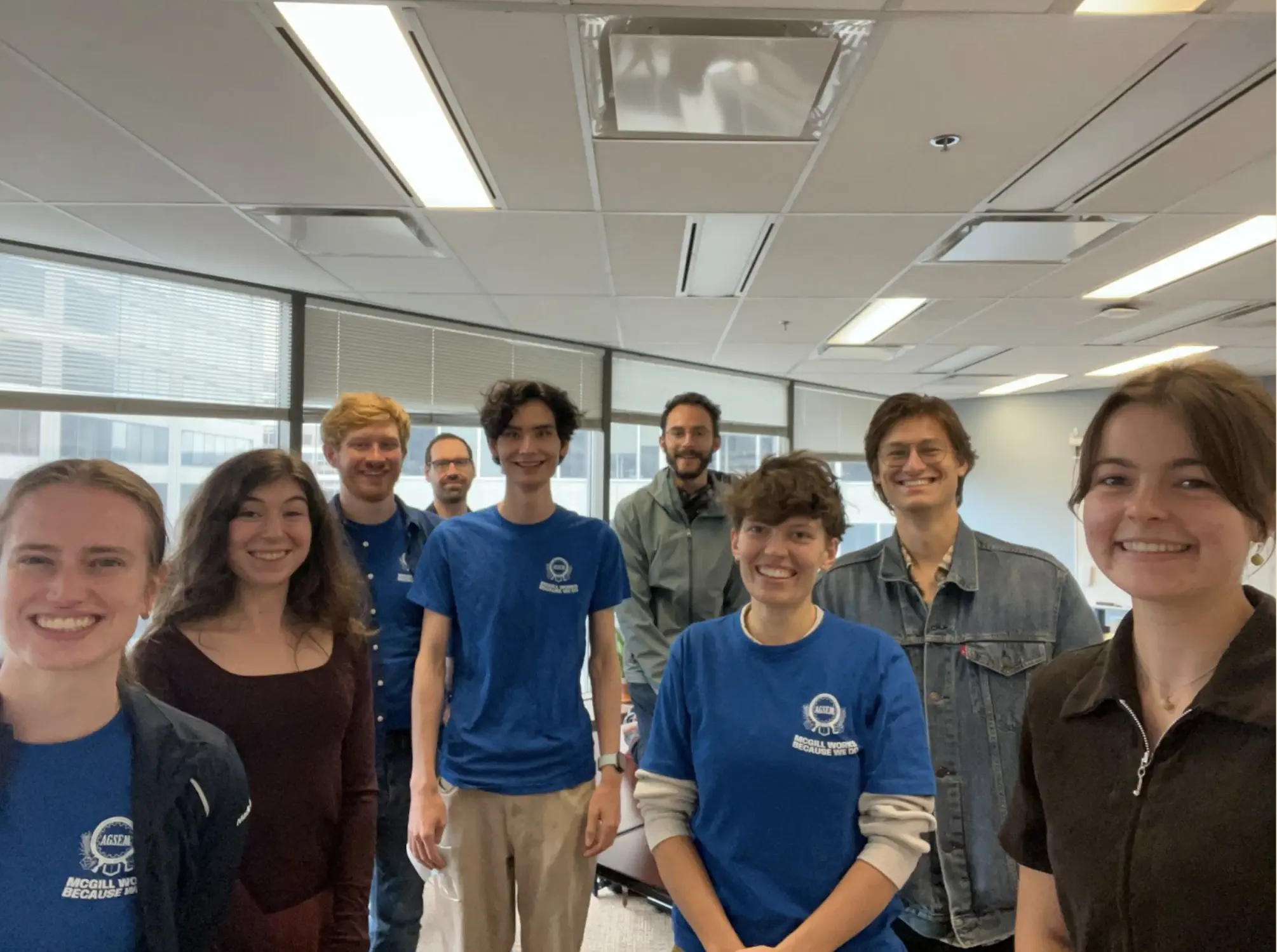 Members of your September 24th bargaining team, post-bargaining